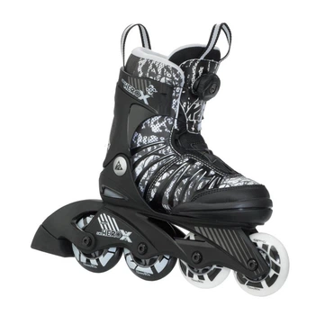 Роликові ковзани дитячі K2 SK8 HERO X BOA S (29-34) 170-205мм Black/grey (3050207) O