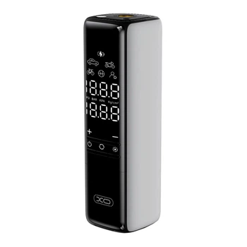 Автомобильный компрессор XO CZ017, 120W, 12V, 3m, Черный