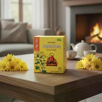 Хризантема фіточай 20 пакетів при підвищеному тиску Fito Pharma