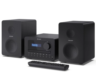 Музыкальный центр - Hi-Fi микросистема Sharp XLB514 40W, FM RDS, CD, Bluetooth Black