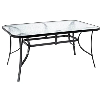 Стол садовый Garden table Siena SC-094 150х90x70см прямоугольный Черный