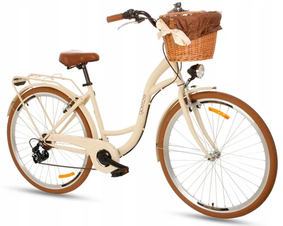 Жіночий Міський Велосипед 28 Light Жіночий 7 Shimano Basket