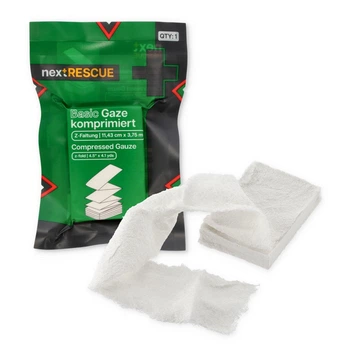 Бинт для тампонади Compressed Gauze 11,43 см х 3,75 м