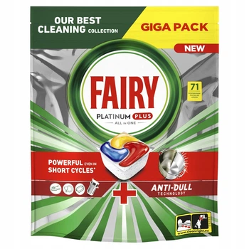 FAIRY Platinum Plus Lemon 71 шт. Капсули для посудомийної машини