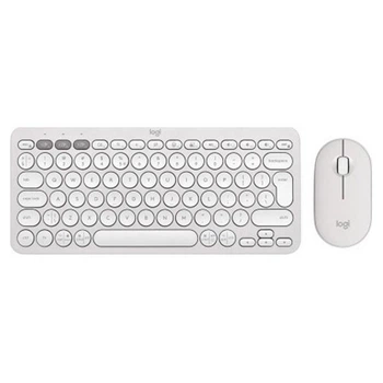 Клавиатура и мышь Logitech Pebble 2 Combo, Белый - 432563