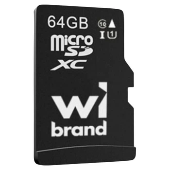 Карта пам'яті Wibrand MicroSDHC UHS-1, 64 Гб. - 533347