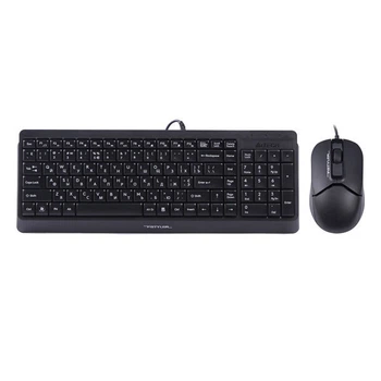 Клавиатура и мышь A4Tech Fstyler F1512, Черный - 228481