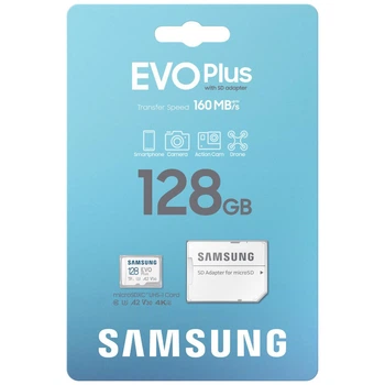 Карта пам'яті Samsung Evo Plus MB-MC128SA, 128 Гб. - 591225