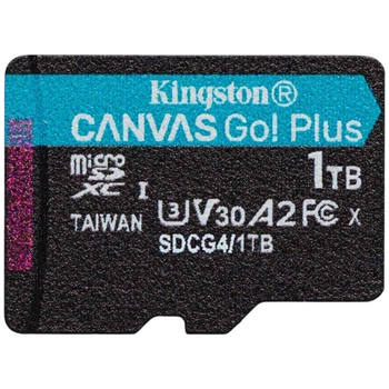 Карта пам'яті Kingston Canvas Go! Plus MicroSDXC UHS-I/U3, 1 Тб. - 595991