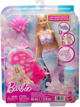 Lalka Barbie Syrenka Magiczne bąbelki (194735370436)