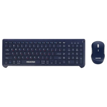 Клавиатура и мышь Maxxter KMS-WCM-01BL-UA, Синий - 593647