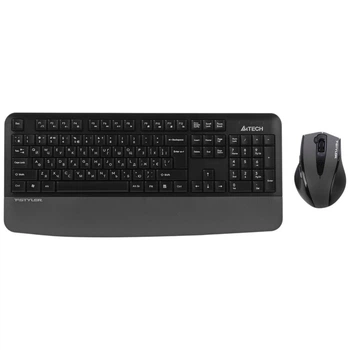 Клавиатура и мышь A4Tech Fstyler FG2500S Plus, Серый - 702155