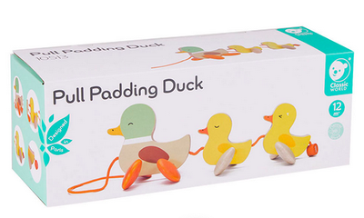Zabawka do ciągnięcia Classic World Wooden Pull-along Ducks 10513 (6927049015137)