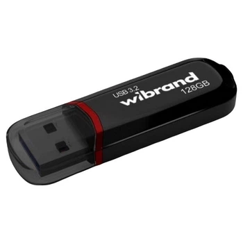 USB Flash Wibrand Marten, 128 Гб., Чорний - 533396