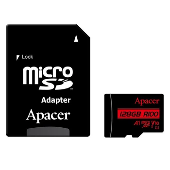 Карта памяти Apacer AP128GMCSX10UB-R, 128 Гб. - 480514