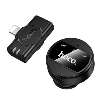 Микрофон Hoco L21 Charm магнитный для Lightning Чёрный (L21)