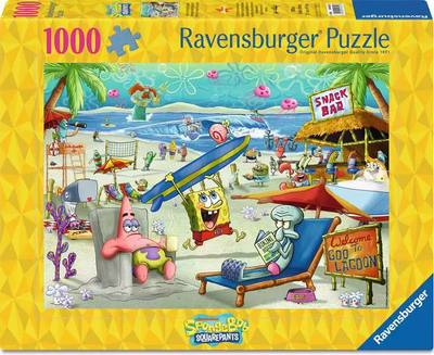 Пазл Ravensburger SpongeBob SquarePants 1000 елементів 12001822 (4005555018223)