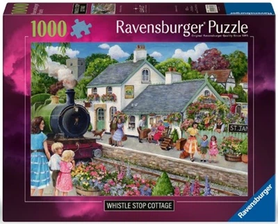 Puzzle Ravensburger Stacja kolejowa 1000 elementów 12001726 (4005555017264)