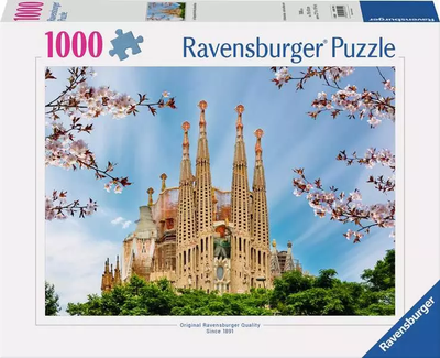 Puzzle Ravensburger Barcelona 1000 elementów 12001791 (4005555017912)