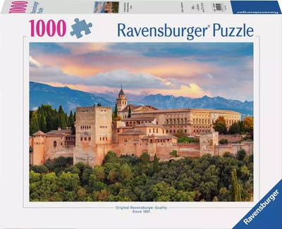 Puzzle Ravensburger Hiszpański krajobraz 1000 elementów 12001792 (4005555017929)