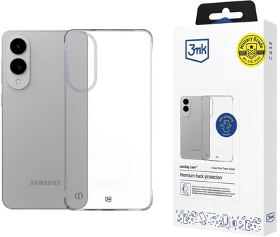 Etui 3MK Just20g Clear Case do Samsung Galaxy S25 Edge Transparent (5903108651806)
