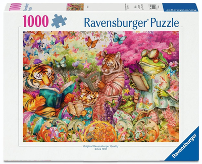 Пазл Ravensburger Читачі 1000 елементів 12001856 (4005555018568)