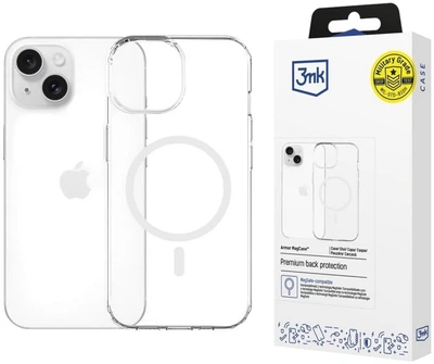 Etui plecki 3MK Armor MagCase do Apple iPhone 14/13 Clear (5903108658454)