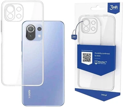 Панель 3MK Clear Case для Xiaomi Mi 11 Lite 5G Clear (5903108405416)
