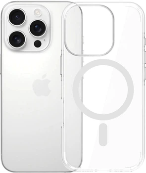 Etui plecki 3MK EverClear MagCase do Apple iPhone 16 Pro Clear (5903108657211)