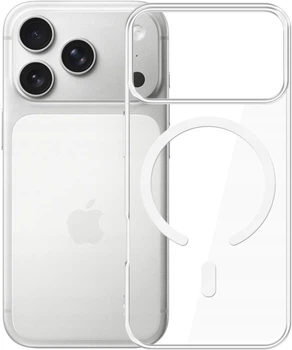 Etui 3MK EverClear MagCase do Apple iPhone 17 Pro Transparent (5903108664097)