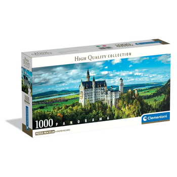 Пазл Clementoni: High Quality Collection — Neuschwanstein Castle / Замок Нойшванштайн (1000 элементов) — 39940