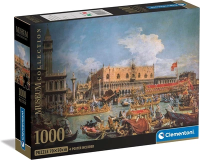 Пазл Clementoni: Museum Collection — Canaletto: The Bucentaur's Return / Возвращение Буцентавра (1000 элементов) — 39792