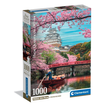 Пазл Clementoni: High Quality Collection — Himeji Castle in Spring / Замок Хімедзі навесні (1000 елементів) — 39982