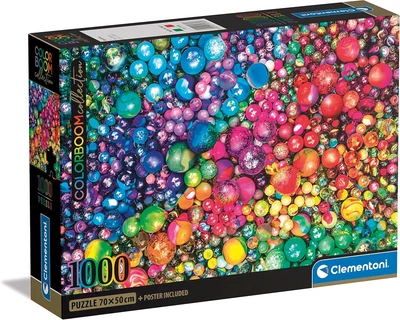 Пазл Clementoni: Colorboom Collection — Color Balls / Кольорові кульки (1000 елементів) — Compact — 39780