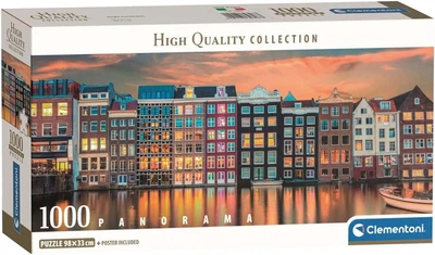Пазл Clementoni: High Quality Collection — Colorful Amsterdam / Яскравий Амстердам (1000 елементів) — 39897