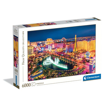 Пазл Clementoni: High Quality Collection — Las Vegas / Лас-Вегас (6000 елементів) — 36528