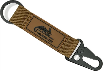 Брелок-карабін з Logo Helikon-Tex Coyote