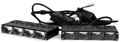 Светодиодные фары External SpotLight L28 60W на четыри линзы W-Y-Multicolor 12-80V