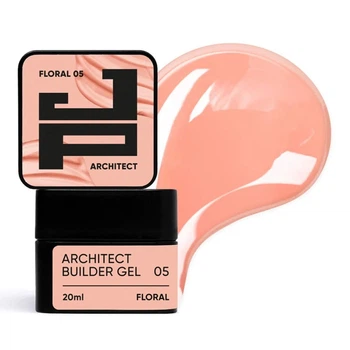 Густий білдер-гель Jerden Proff Architect Builder Gel №05 Floral 20 мл
