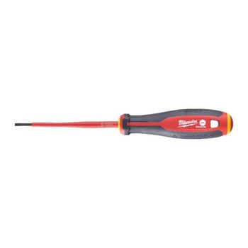 Отвертка с трехгранной рукояткой изолированная VDE MILWAUKEE, SL 0,5х3,0х100мм