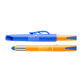 Маркер водо-жаро стойкий Pica 8081 GEL Signalmarker, синий