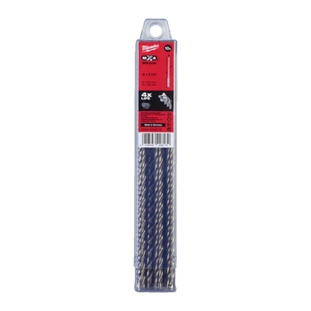 Бур SDS-PLUS MX4 MILWAUKEE, диаметр 8,0х215х150мм, (10шт), пластиковая коробка
