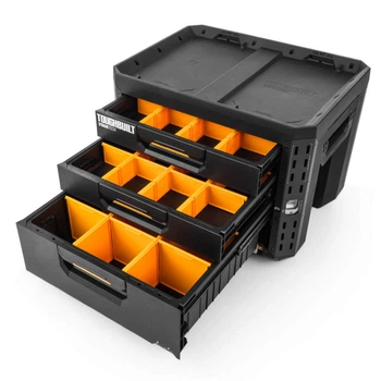 Ящик для инструментов TOUGHBUILT TB-B1-D-73 StackTech большой с 2+1 выдвижными ящиками