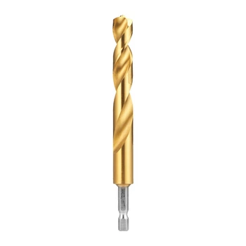 Сверло по металлу RedHEX SHOCKWAVE HSS-TiN MILWAUKEE, диаметр 12,0х127х82мм, (5шт), плпстиковая коробка