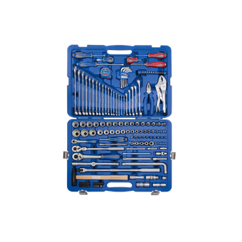 Набор инструментов универсальный 143 ед. 1/4"+1/2"+3/8" 6-ти предельное