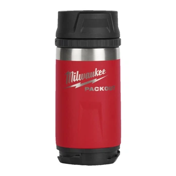 Термочашка PACKOUT MILWAUKEE Sip Lid, 355мл, красная