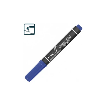 Маркер Pica перманентный Classic 520/41 Permanent Marker bullet tip, синий (520/41)