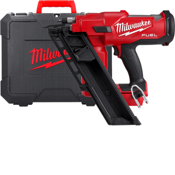 Пистолет гвоздезабивной аккумуляторный бесщеточный MILWAUKEE, M18 FFN-0C, 50-90мм (каркас, кейс) (4933471406)
