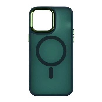 Чехол Space Magnetic Color з Magsafe для iPhone 14 Pro Зеленый