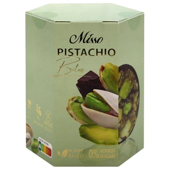 Цукерки Фісташкові у шоколаді Misso 180 г (21457004)